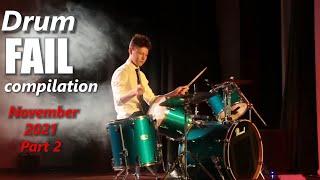 Drum FAIL compilation November 2021 Part 2 | RockStar FAIL