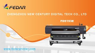 Fedar FD5193E High Speed Digital Sublimation Printer with 3 Epson I3200-A1 Heads