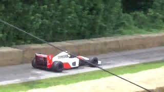 Goodwood Festival of Speed 2024: Ex Ayrton Senna 1991 McLaren F1 MP4/6 heading up and down the hill