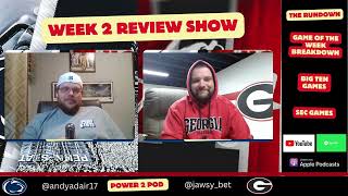 Power 2 - Week 2 College Football Review