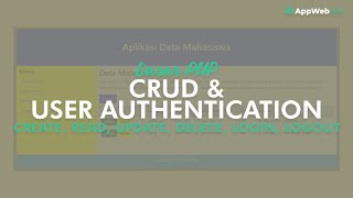 CRUD dan User Authentication Part2 - Database MySQL