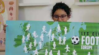 Poppik Poster Educativo + 60 Autocolantes Discovery Futebol | bybebé