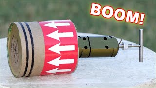 💣Camping TRIP ALARMS using over-sized powder loads