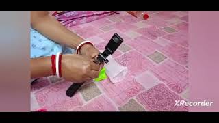 Unboxing & simple steps to connect selfie stick R1 in bengali #trending #selfiestick #r1#5