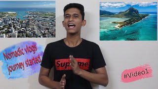 Nomadic Vlogs (Travelling to Island) | #Firstvideo | Travel vlogger