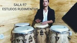 Rodrigo Lima Rudimentos (desenrolando e testando ) Sala R7 !