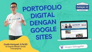 Membuat Portofolio Digital dengan Google Sites | Ko.Kapten Berbagi