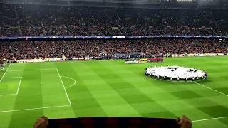 UEFA Champions League Anthem Barca vs Chelsea 14.03.2018