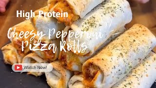 Guilt-Free Pizza Rolls? 330 Calories With 35g Protein!