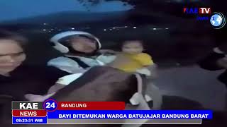 GEGER WARGA BANDUNG TEMUKAN BAYI DALAM TAS