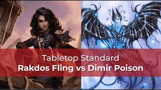 Rakdos Fling vs Dimir Poison | OTJ Standard | MTG