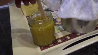 Homemade beeswax polish