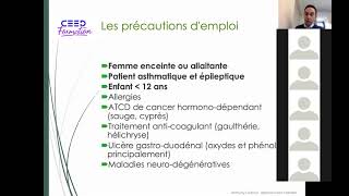 Extrait de notre formation en aromathérapie