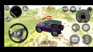 Indian vehicle simulator 3D game ki video | top car game | THAR 4x4 @indian fs king