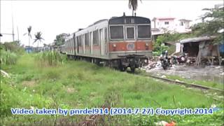 80 - PNR DEL 914 Hauling ex-JR East EMU 203 Set 1 and Hyundai Rotem DMU Set 4 at Sucat