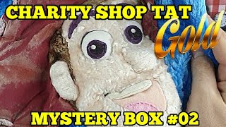 Charity shop tat gold mystery box 2!!! The Xmas special thats not really an Xmas special!