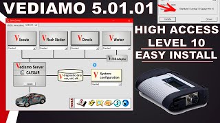 Установка Vediamo 5.1 для C4 C5 C6 + Высокий Уровень Доступа Level 10 + Full CBF + Full CFF