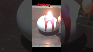 #egg and nail polish fire experiment real and fake #shorts #viral #tranding #shorts