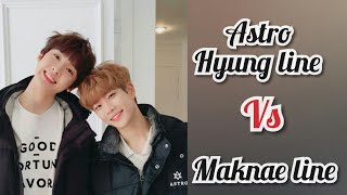 Astro (아스트로) Hyung Line vs Maknae Line