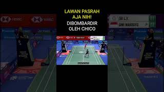 😱 BUSYET NIH! CHICO MAKIN SEREM MAINNYA! Chico Aura Dwi Wardoyo vs Su Li Yang. Badminton #shorts