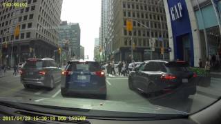 Driving in Toronto: Gardiner Expressway to Bloor and Bedford