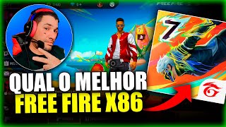 🚨 QUAL É O MELHOR FREE FIRE APK X86? ✅ ATUALIZADO!