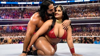 Indian Pooja sing vs. Seth Rollins The Best Intergender Match in WWE History | WWE October 12, 2024