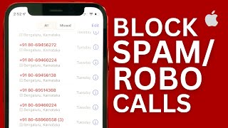 How to Block Unknown Calls on iPhone? | Spam, Rob & International Call Blocking