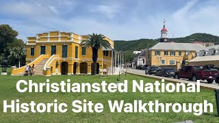 Christiansted National Historic Site (Fort Christiansvaern) Walkthrough In St. Croix (4k)