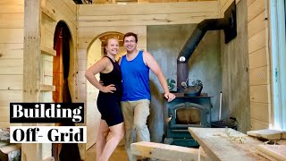 GORGEOUS Off- Grid Bathroom Coming together - Building off grid