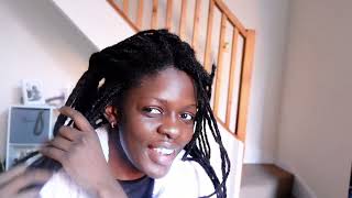 Retouching my artificial dreadlocks