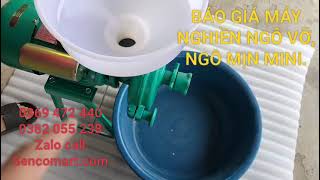 Máy nghiền bột khô, nghiền ngô mịn , nghiền ngô vỡ, Xay hạt tiêu 2,2kw - LH: 0382 055 238 Zalo Call