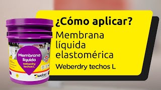 Membrana liquida elastomerica | Paso a Paso Weber