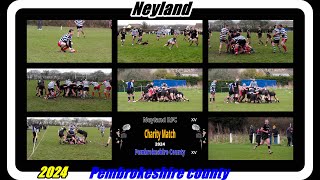 Neyland RFC  XV v Pembrokeshire County RFC XV Charity Match