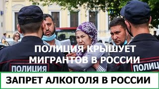 ЗАПРЕТ АЛКОГОЛЯ В РОССИИ / НЕЛЕГАЛЬНЫХ МИГРАНТОВ ВСЁ БОЛЬШЕ