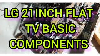 LG crt tv basic part details, important parts number details