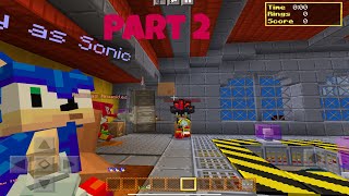 Sonic Minecraft Gameplay (Part 2)