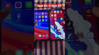 Oppo A5s vs Oppo A31 turn on first time #shorts