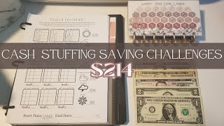 1st Savings Challenge Stuffing of May $214