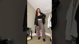 Plaid pants outfit idea ♥️🧜🏻‍♀️ #outfitideas #ootd #grwm #casualoutfits #plaid #fashionblogger