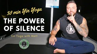 30 min Yin Yoga - The Power of Silence: Yin Yoga's Tranquil Path to Inner Peace