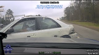 Georgia Trooper Shows Driver in Stolen Honda That He Doesn't Play