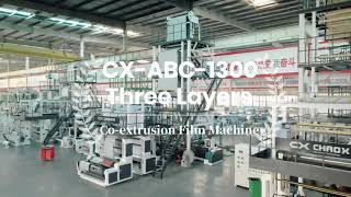 CX-ABC-1300-2200 ABC 3 layer High Speed Blown Film Machine