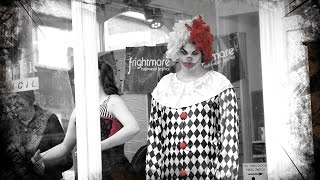 Frightmare Prank - Clown & Doll - Gloucester Tourist Office 2016