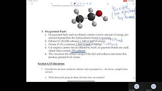 Ch 6 Pre-Class Lecture (Ethanol)