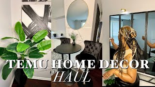 TEMU HOME DECOR HAUL | Luxury On A Budget | TEMU FURNITURE HAUL