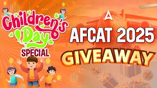 AFCAT 2025 | Children's Day Special | Special Giveaway By Adda247