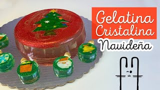 Receta GELATINA TRANSPARENTE | GELATINA NAVIDEÑA | EL BAÚL DE JAVE