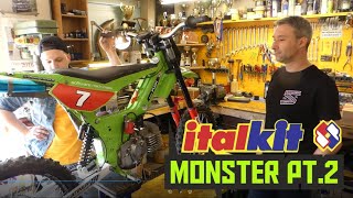 ITALKIT MONSTER Teil 2 / Ribens meets Hofstadler Racing - RIBENS Puch Maxi