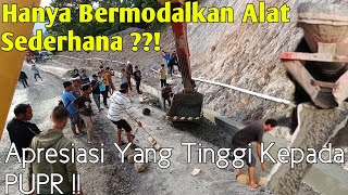 Parit Jalan Batu Jomba Digarap Manual‼️ Hebohkan Masyarakat dengan Alat Seadanya!